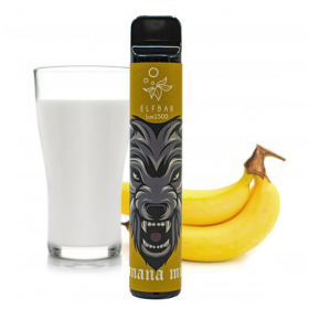 Электронные сигареты Elf Bar 1500 Banana Milk (Ельф бар Банановое Молоко) Felix Shop