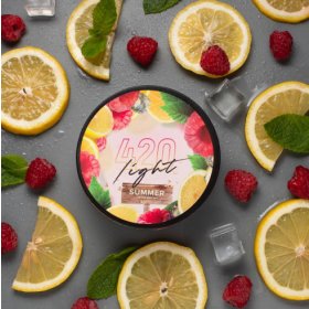 Табак 4:20 Light Line Айс Малина Лимон Summer Limited Edition 100 грамм Felix Shop