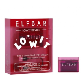 Батарея Elf Bar LOWIT Red (Красный) 500 mAh Battery Felix Shop