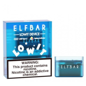 Батарея Elf Bar LOWIT Blue (Синий) 500 mAh Battery Felix Shop