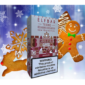 Электронные сигареты Elf Bar TE5000 Christmas Edition Ginger Man (Ельф Имбирный пряник) Электронные сигареты Elf Bar TE5000 Christmas Edition Ginger Man (Ельф Имбирный пряник) Felix Shop