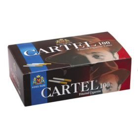 Гильзы для набивания сигарет Filtered Cigarette Tubes Cartel Carbon 15 мм (100) Felix Shop