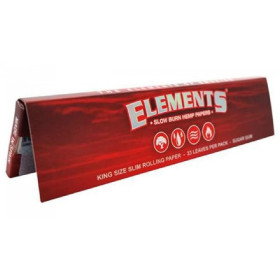 Бумага для самокруток Elements Red King Size Hemp Felix Shop