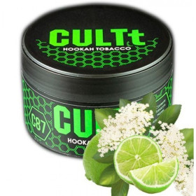 Табак CULTT Strong DS87 Lime Elderberry (Культ Лайм Бузина) 100гр  Felix Shop
