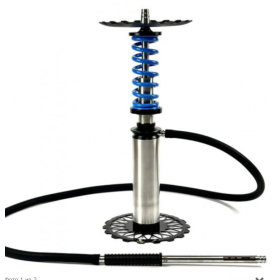 Кальян Trumpet Rider - Steel Синий Felix Shop