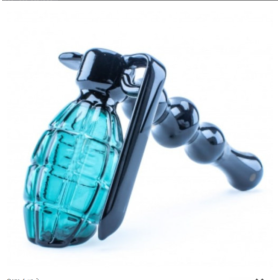 Стеклянный баблер Grenade Black Hammer Felix Shop