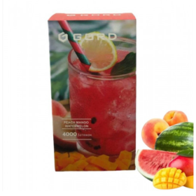 Электронные сигареты Gord G-05 4000 Peach Mango Watermelon (Персик Манго Арбуз) Felix Shop