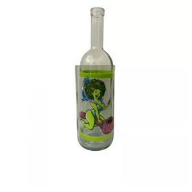 Водник Стеклянный Прозрачный Ведьма На Трубке Felix Shop