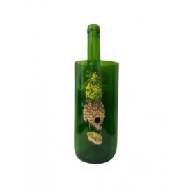 Водник Стеклянный Зеленый Ананас Череп Водник Стеклянный Зеленый Ананас Череп Felix Shop