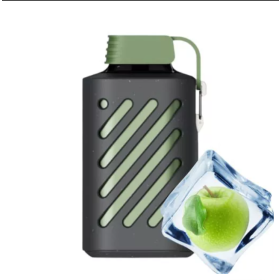 Электронная сигарета Vozol 10000 Sour Apple Ice (Кислое Яблоко Лёд) Felix Shop
