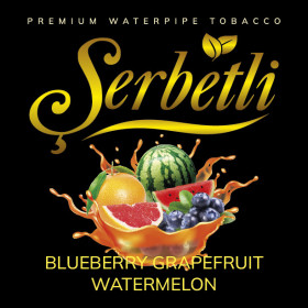 Табак Serbetli Blueberry Grapefruit Watermelon (Черника Грейпфрут Арбуз) 100гр Felix Shop