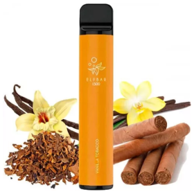 Электронная Сигарета Elf Bar 1500 Vanilla Tobacco (Ванильный Табак) Felix Shop