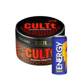 Табак CULT C16 Energy Drink (энергетик) 100 гр Felix Shop