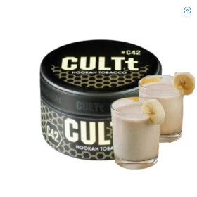 Табак CULT C42 Banana Smoothie (банановый смузи) 100 гр Felix Shop