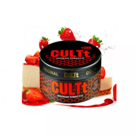 Табак CULT C55 Strawberry Cheesecake (клубничный чизкейк) 100 гр Felix Shop