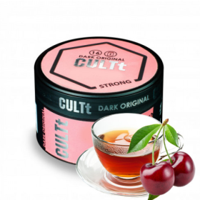 Табак CULT Strong DS80 Cherry Tea (вишневый чай) 100 гр Felix Shop