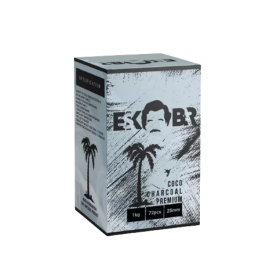 Уголь кокосовый Эскобар 1кг в коробке Felix Shop