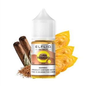 Жидкость Elf Liq 5% 30мл Cuba Tobacco (кубинский табак) Felix Shop