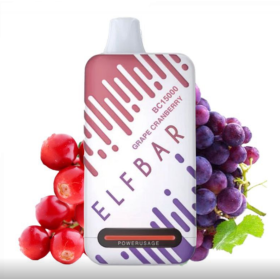 Электронная сигарета Elf Bar BC 15000 Grape Cranberry (Виноград Клюква) Felix Shop