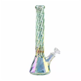 Стеклянный бонг Chromatech Spiral Beaker Стеклянный бонг Chromatech Spiral Beaker Felix Shop