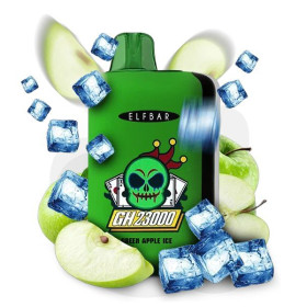 Электронная сигарета Elf Bar GH 23000 Green Apple lce (Зеленое Яблоко Лед) Электронная сигарета Elf Bar GH 23000 Green Apple lce (Зеленое Яблоко Лед) Felix Shop