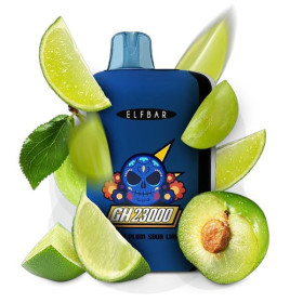 Электронная сигарета Elf Bar GH 23000 Green Plum Sour Lime (Зеленая Слива Кислый Лайм) Электронная сигарета Elf Bar GH 23000 Green Plum Sour Lime (Зеленая Слива Кислый Лайм) Felix Shop