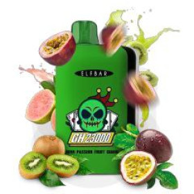 Электронная сигарета Elf Bar GH23000 Kiwi Passion Fruit Guava (Киви Маракуйя Гуава) Электронная сигарета Elf Bar GH23000 Kiwi Passion Fruit Guava (Киви Маракуйя Гуава) Felix Shop