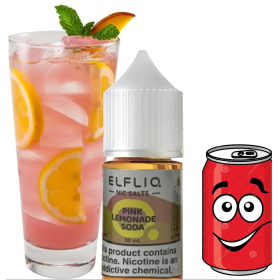 Жидкость Elf Liq Pink Lemonade Soda (Розовая Газировка) 5% 30мл  Felix Shop