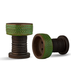 Чаша для кальяна Gusto Bowls Rook Light Green Felix Shop