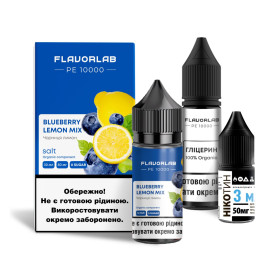 Жидкость Набор Flavorlab PE 10000 Blueberry Lemon Mix (Черника Лимон) 30мл 5%  Felix Shop