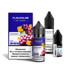 Жидкость Набор Flavorlab PE 10000 Grape Energy (Виноградний Энергетик) 30мл 5% Felix Shop