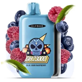 Электронная сигарета Elf Bar GH23000 Blue Sour Raspberry (Кислая Голубая Малина) Электронная сигарета Elf Bar GH23000 Blue Sour Raspberry (Кислая Голубая Малина) Felix Shop