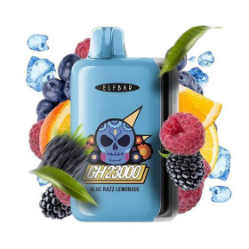 Электронная сигарета Elf Bar GH23000 Blue Razz Lemonade (Голубая Малина Лимонад) Электронная сигарета Elf Bar GH23000 Blue Razz Lemonade (Голубая Малина Лимонад) Felix Shop