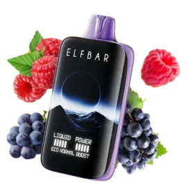 Электронная сигарета Elf Bar MoodNight 40K Grape Raspberry (Виноград Малина) Felix Shop