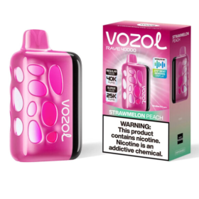 Электронная сигарета Vozol Rave 40000 Strawberry Peach (Клубника Персик) Felix Shop