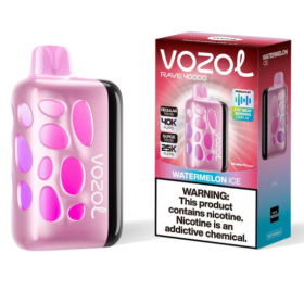 Электронная сигарета Vozol Rave 40000 Watermelon Ice (Арбуз Лёд) Felix Shop