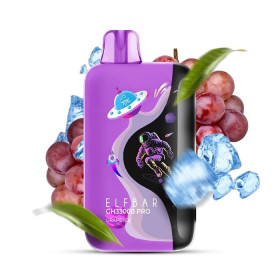 Электронная сигарета Elf Bar GH33000 PRO Grape Ice (Виноград Лед) Felix Shop