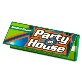 Бумага сигаретная Party in House Green Бумага сигаретная Party in House Green Felix Shop