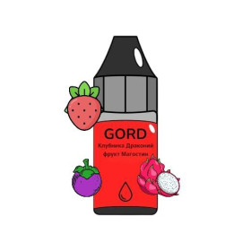 Жидкость Gord Strawberry Dragon Fruit Mangosteen (Клубника Питайя Мангостин) 30мл 5% Felix Shop