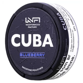 Снюс Cuba Black Blueberry 43 mg/pouch 66 mg/g (Черника) Felix Shop