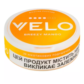 Снюс Velo Breezy Mango (Манговый Бриз) Классический Felix Shop