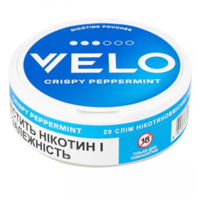 Снюс Velo Crispy Peppermint (Хрустящая Мята) Классический Felix Shop