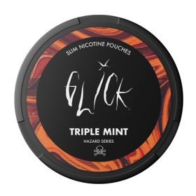 Снюс Glick Hazard Triple Mint (Тройная Мята) 25 mg/pouch 50 mg/g Felix Shop