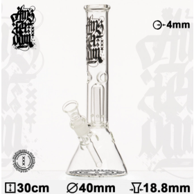 Бонг стеклянный Amsterdam 30cm 40mm Felix Shop