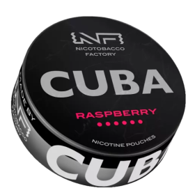 Снюс Cuba Black Raspberry 43 mg/pouch 66 mg/g (Малина) Felix Shop