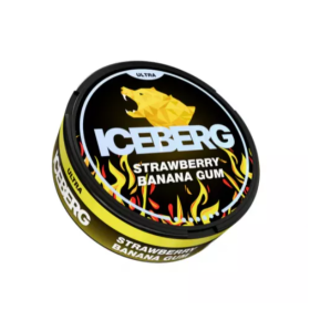 Снюс Iceberg Ultra Strawberry Banana Gum 70mg (Клубника Банан Жвачка) Felix Shop