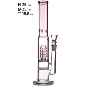 Бонг стеклянный Mistiq 35cm 35mm Felix Shop