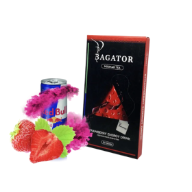 Безтабачная смесь Bagator Strawberry Energy Drink (Клубничный енергетик) Felix Shop