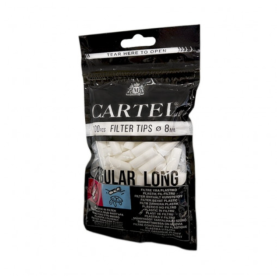 Фильтр сигаретный Filter Tips Cartel Long Regular 8/22mm 100 Felix Shop