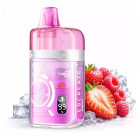 Электронная сигарета Elf Bar Ebcreate BC PRO 40000 Strawberry Raspberry Frost (Клубника Малина Лёд) Felix Shop